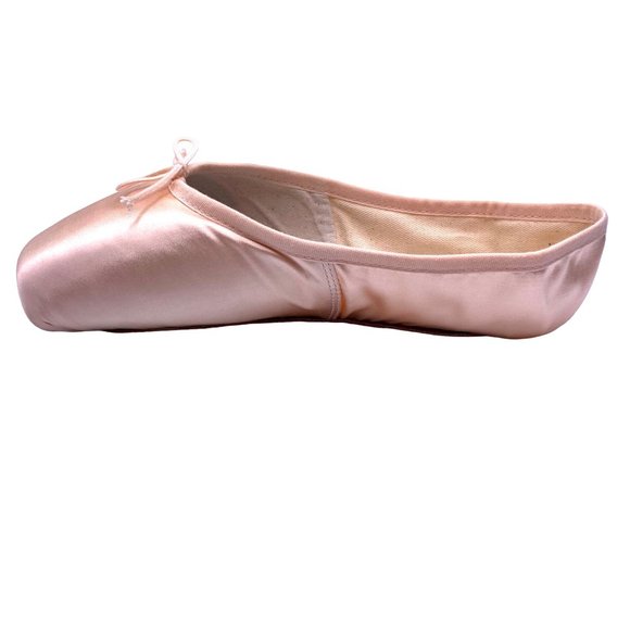 Bloch Serenade MKII S2131L Pink Pointe Shoes Size 2 E Ballet Dance Long Vamp - Picture 4 of 10